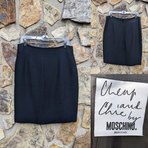 Vintage Moschino Cheap & Chic Pencil Skirt Size 12US